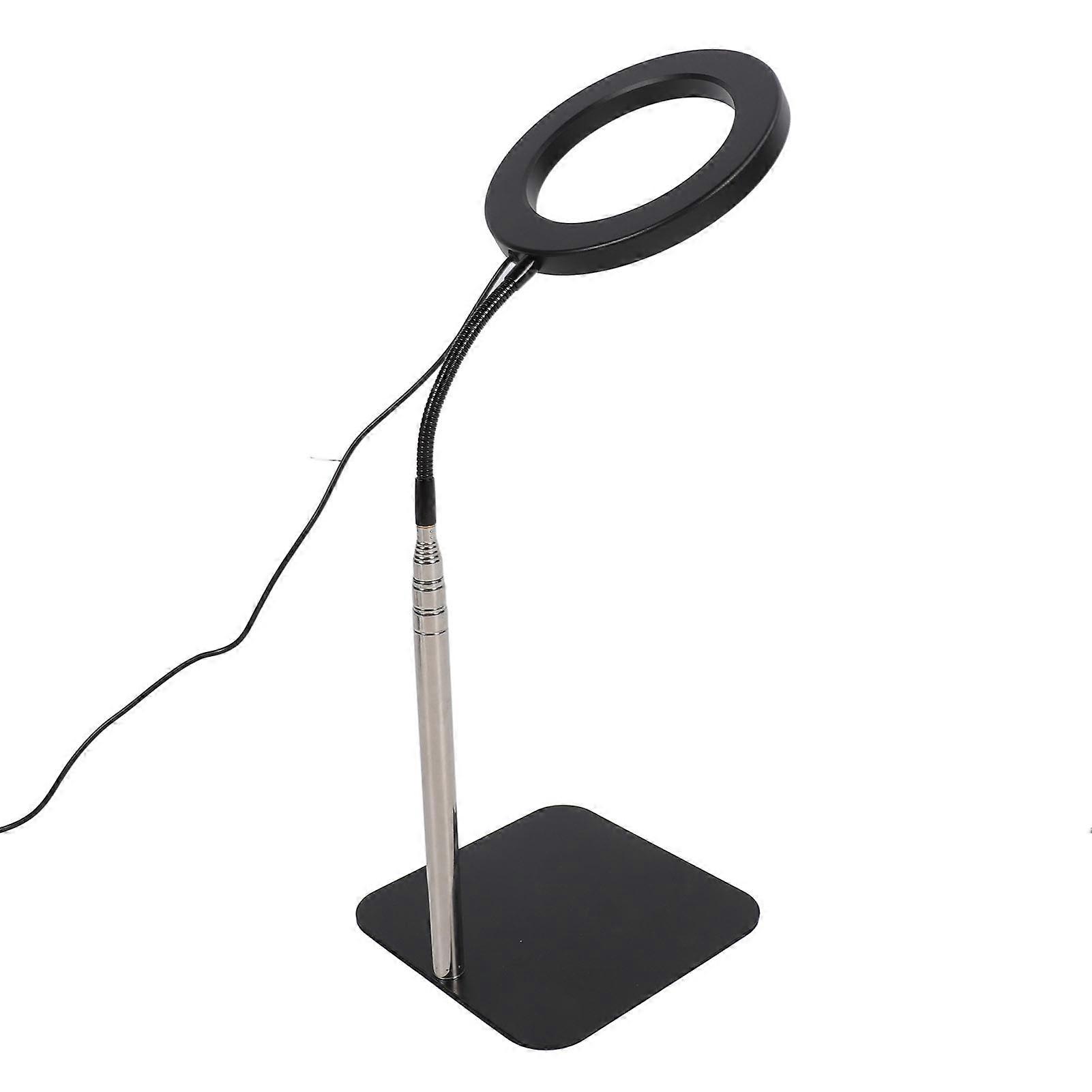 Black 6 Inch USB Full Spectrum LED Grow Light with Timer, Dimmable