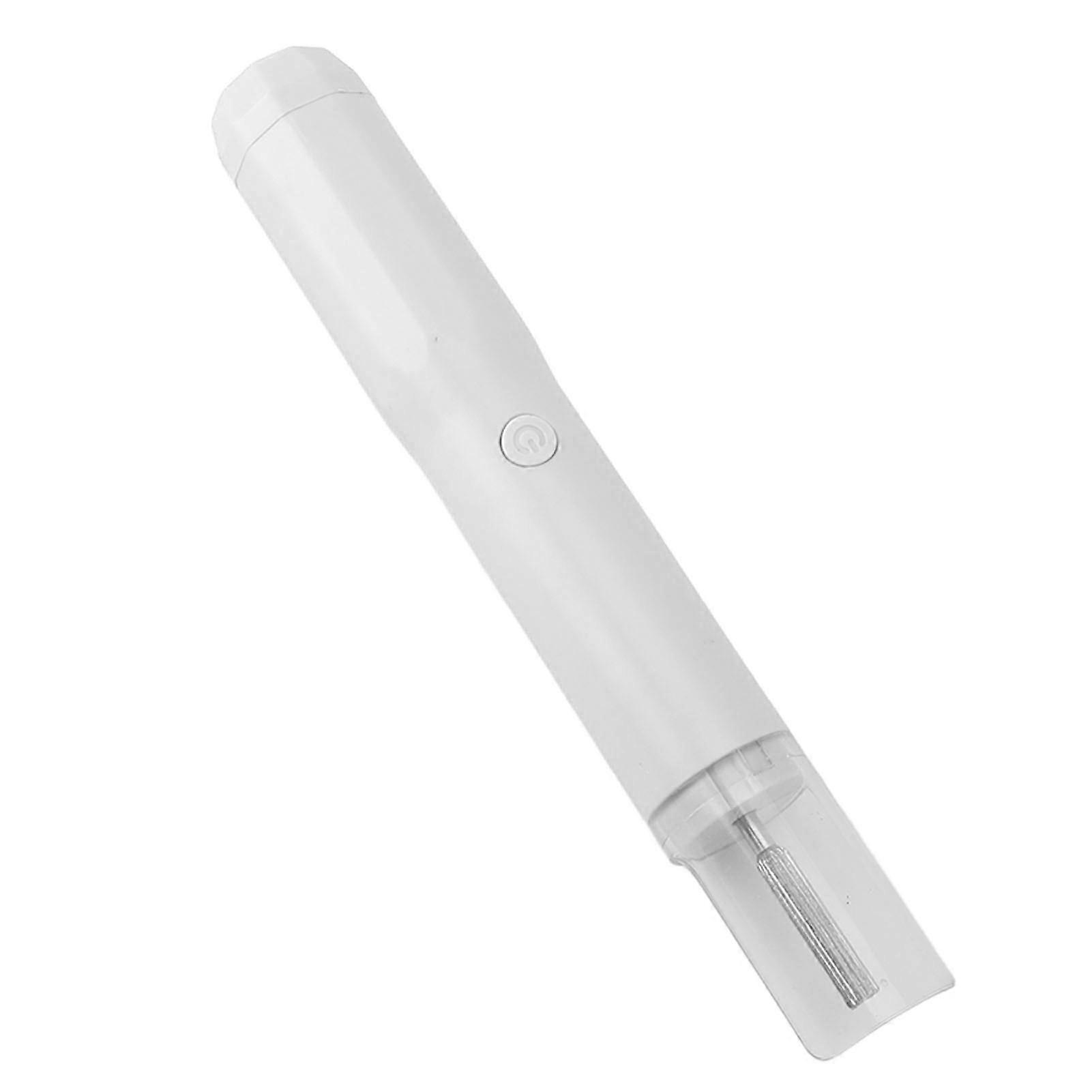 Electric Fish Scaler Automatic Handheld Quick Efficient ABS Stainless Steel Labor Saving Electric Fish Scale Remover for Processing Ingredients White