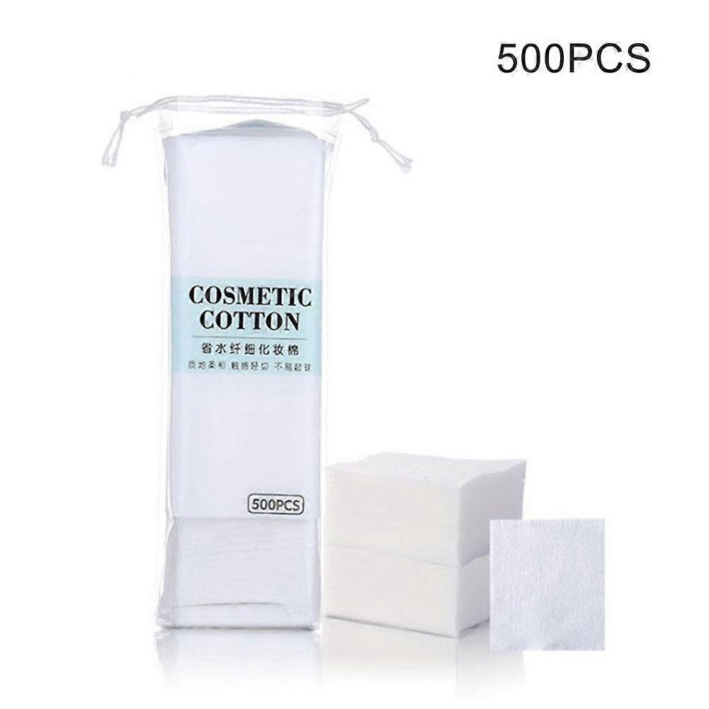 Super Soft Makeup Remover Pads 500 Count Lint Free Cotton Rounds for Face Skin Care