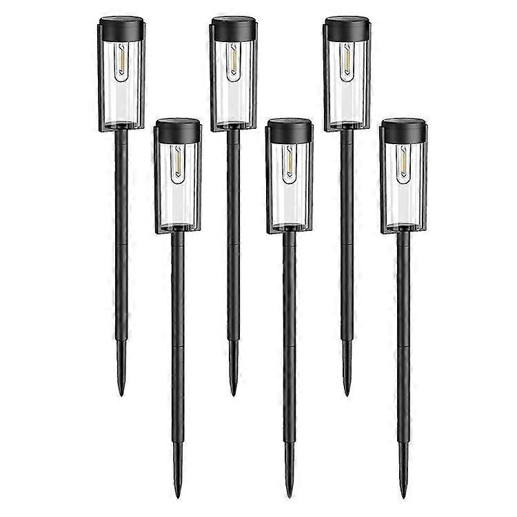 6Pcs IP65 Waterproof Solar Powered Pathway Lights Landscape Lamp for Yard Patio