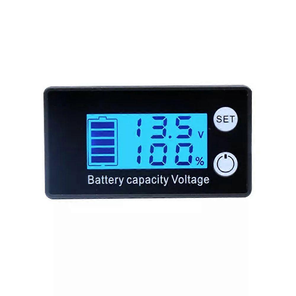 Battery Capacity Voltmeter Voltage Meter LCD Display Measuring Instrument Volt Monitorjy