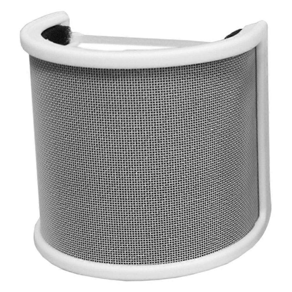 U Shaped Handheld Mic Windscreen with Noise Reduction Sponge – Windproof Microphone Cover for Splash Protection and Multifunctional Recording