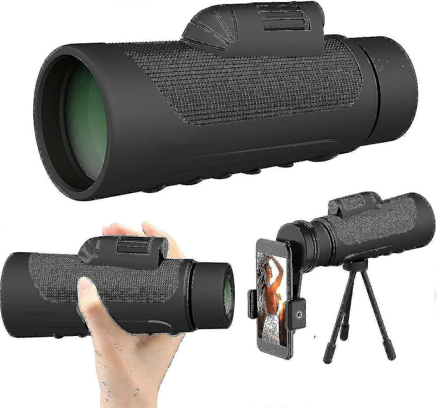 10x42 Monocular Telescope, Hd High Power Monocular Scope Monocular