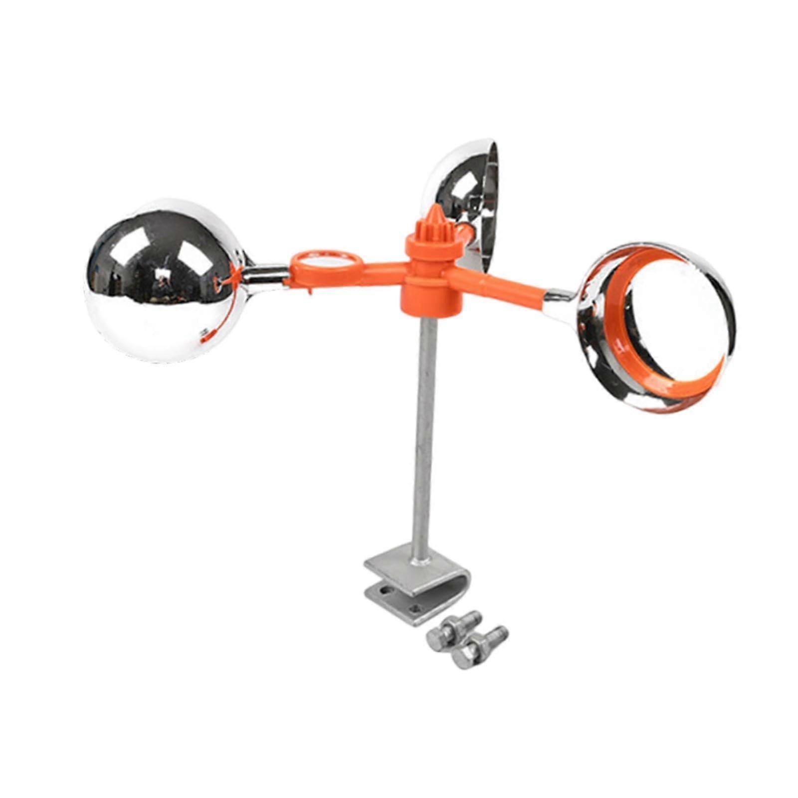 Reflector device for bird deterrent for outdoor areas, Galvanized base Ref: 7115