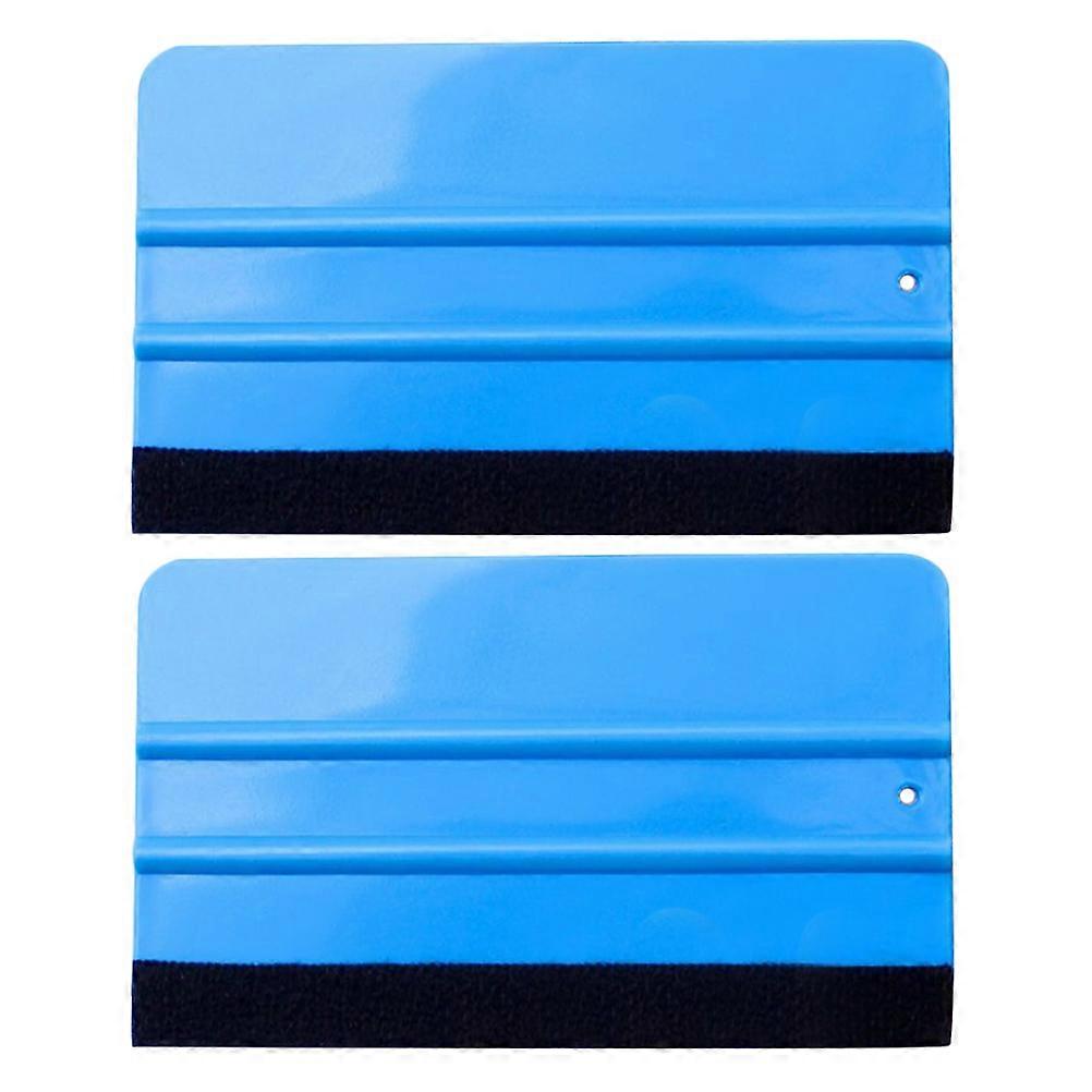 Αυτοκίνητο ταινία Squeegee εργαλείο εφαρμογής ταινιών αυτοκινήτων εργαλεία ταινιών μπλε πλαστικό 2Pack 13.00X8.00X1.00CM