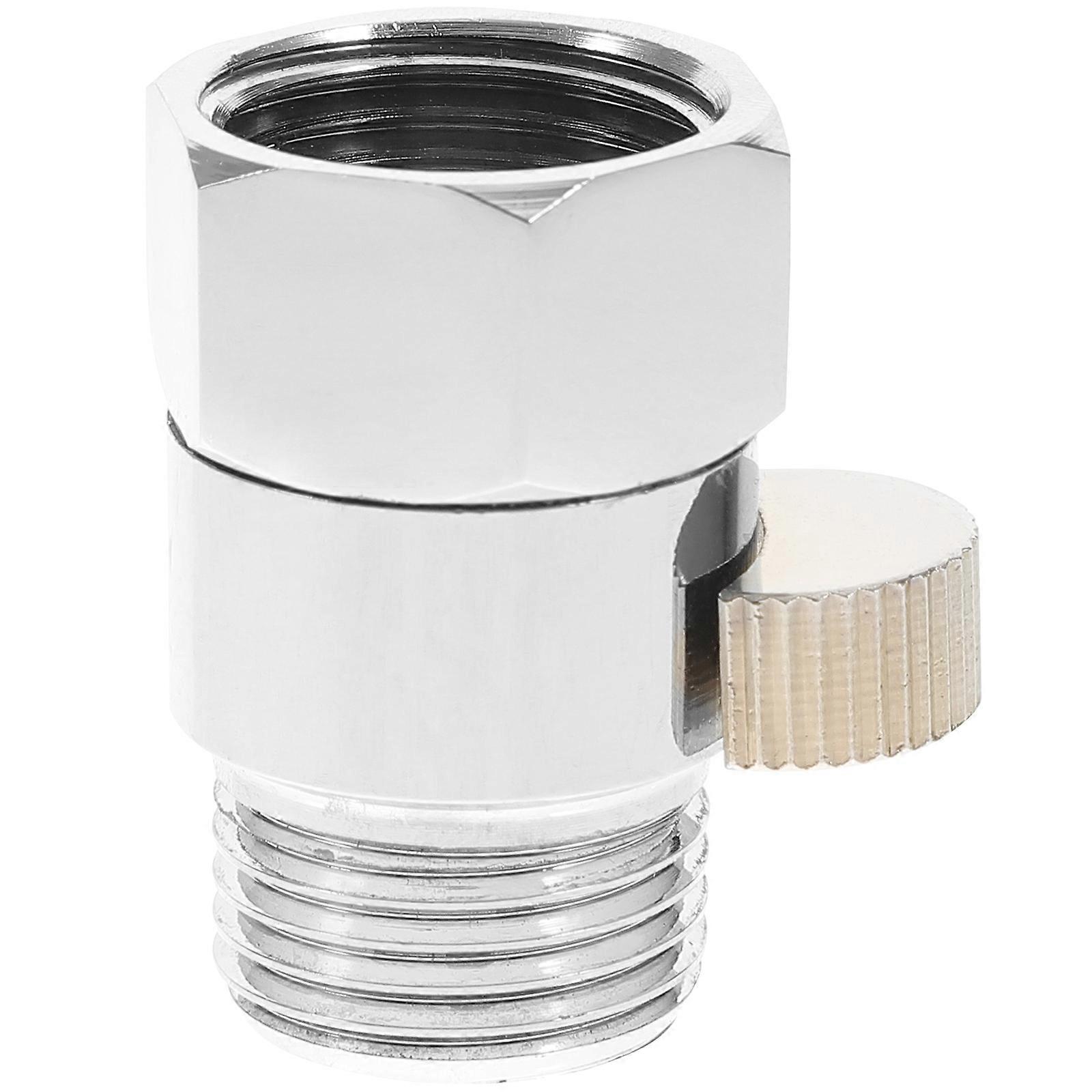 Portable Shower Valve with Durable Hose Connection for Water Flow Control and Efficient Bathroom Use