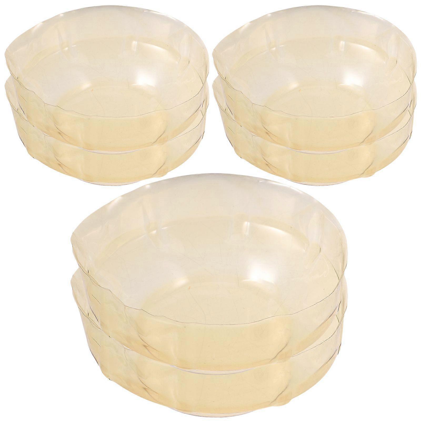 6pcs Sensor Outer Shells Smoke Alarm Protective Covers Plastic Fire Detector Covers