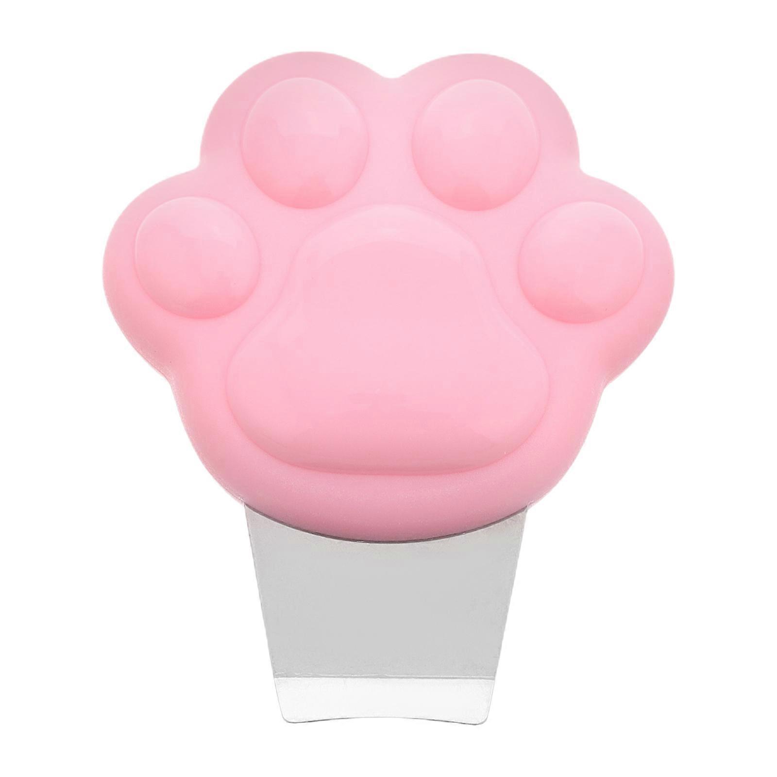Pore Spatula Face Scrubber Blackhead Removal Tool For Men And Women Daily Facial Care Pink Paw Shape 1Set