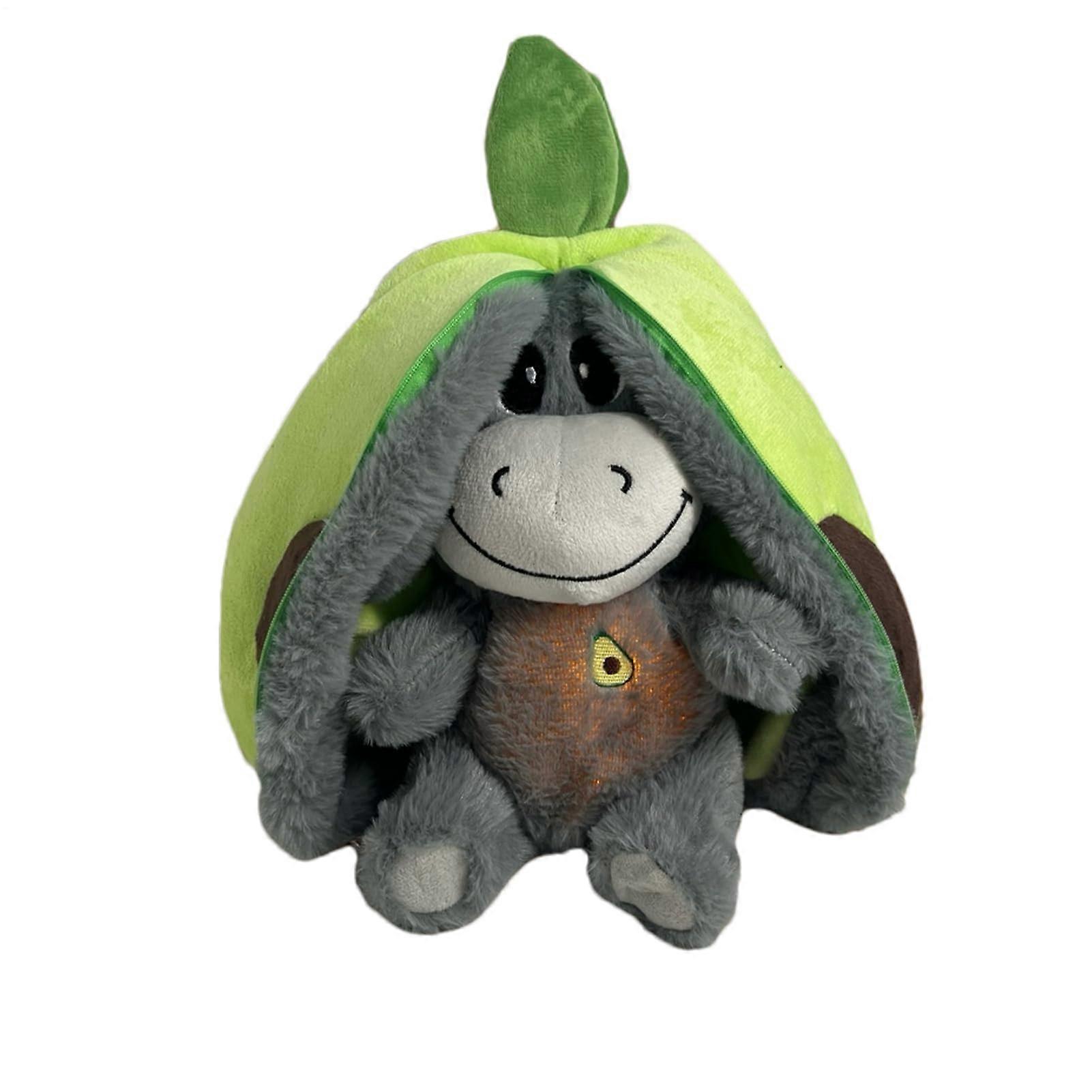 Schlumber Donkey Cuddly Toy, 4 Breathing Modes, Toy for  Green