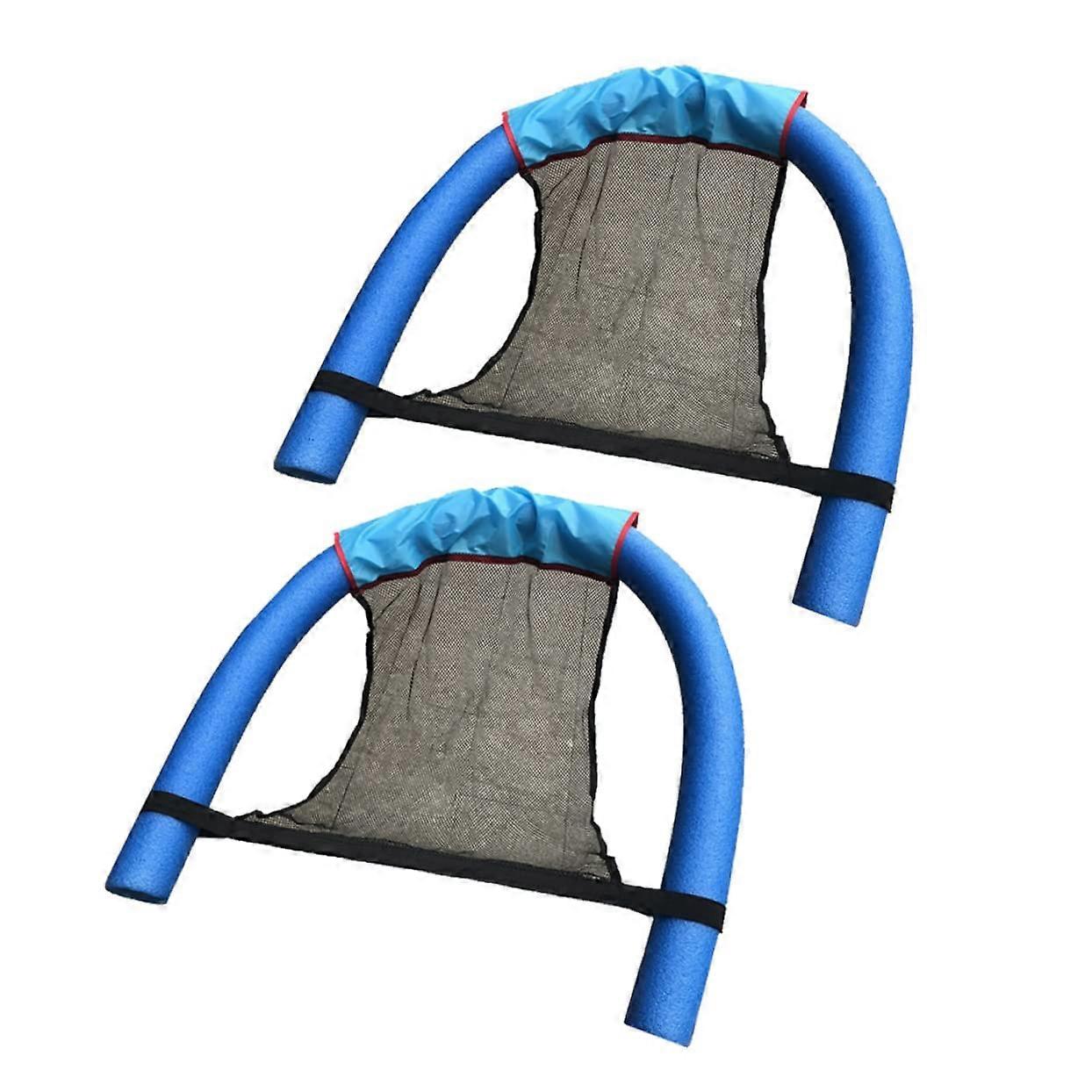 2-Piece Pool Noodle Chair Water Seat for Adults, Durable Beach Float, Lightweight and Portable Design