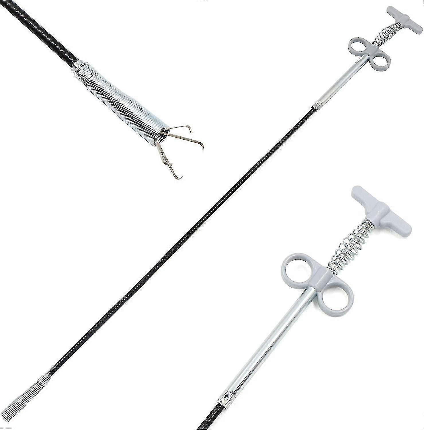 Flexible Claw Pliers Pipe Cleaning Tool Gripping Tool (spring Pressure System) 4 Claws - 90 Cm 1pc