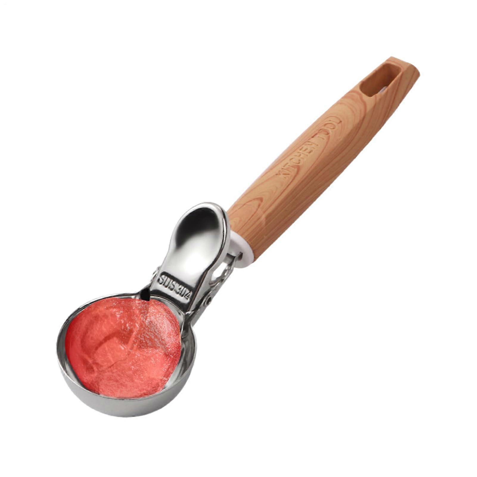Eiscreme Scoop Edelstahl Eisschugel 20 cm | Spülmaschinenfester Keksschaufel & Obstkugel Löffel für Bäcker