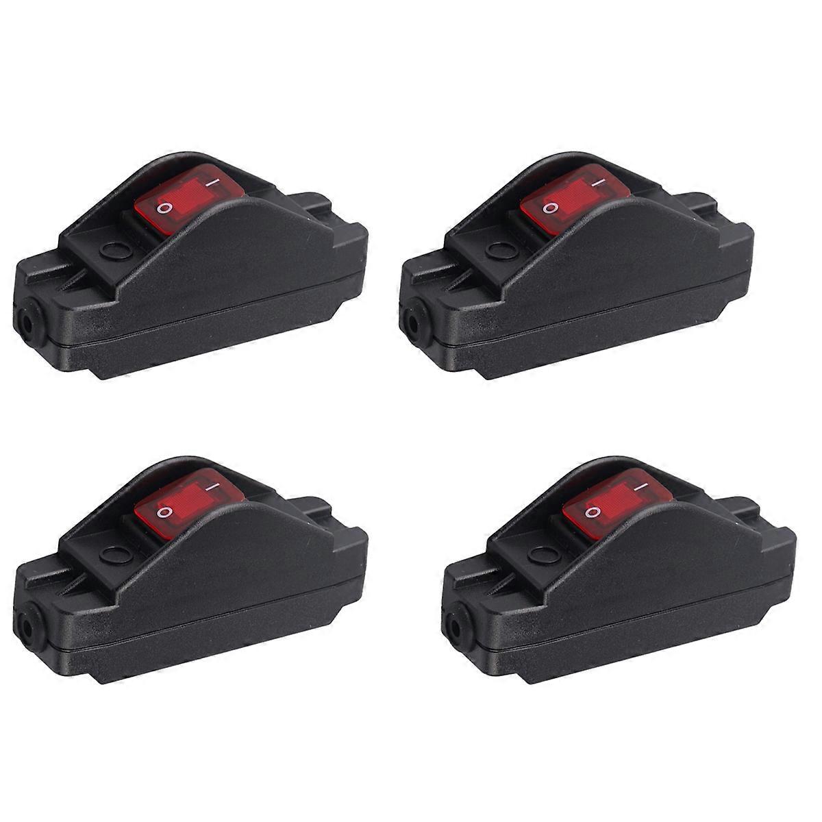 16A 220V On/Off Inline Cord Switch Button for Electrical Appliances