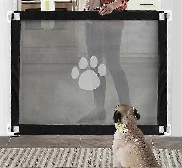 Magic Dog Gate, Portable Dog Safety Fence, Easy to Install and Lock, Suitable for Pets, Keep Dogs in