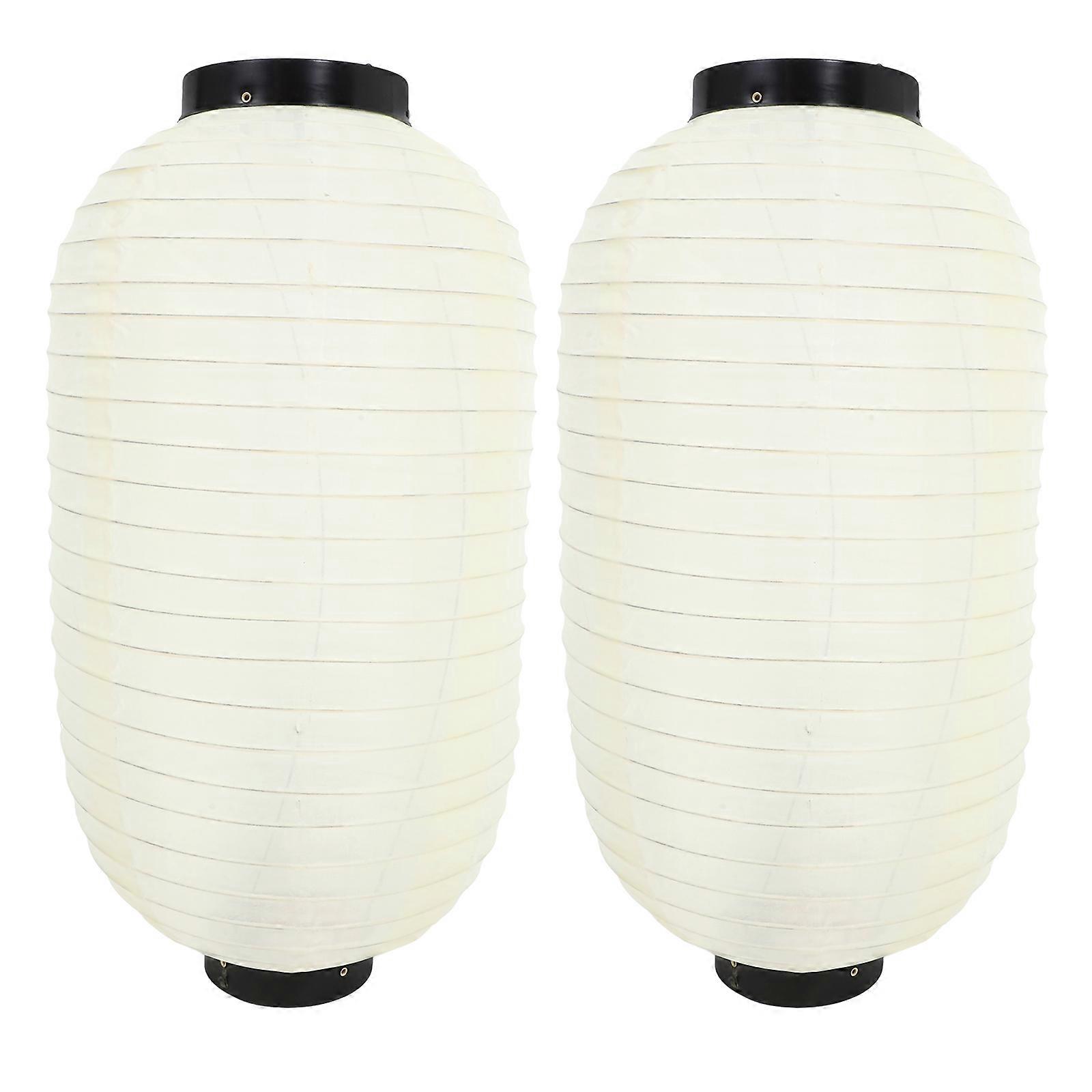 2pcs Waterproof Japanese Style Hanging Lanterns Decorative Ornaments