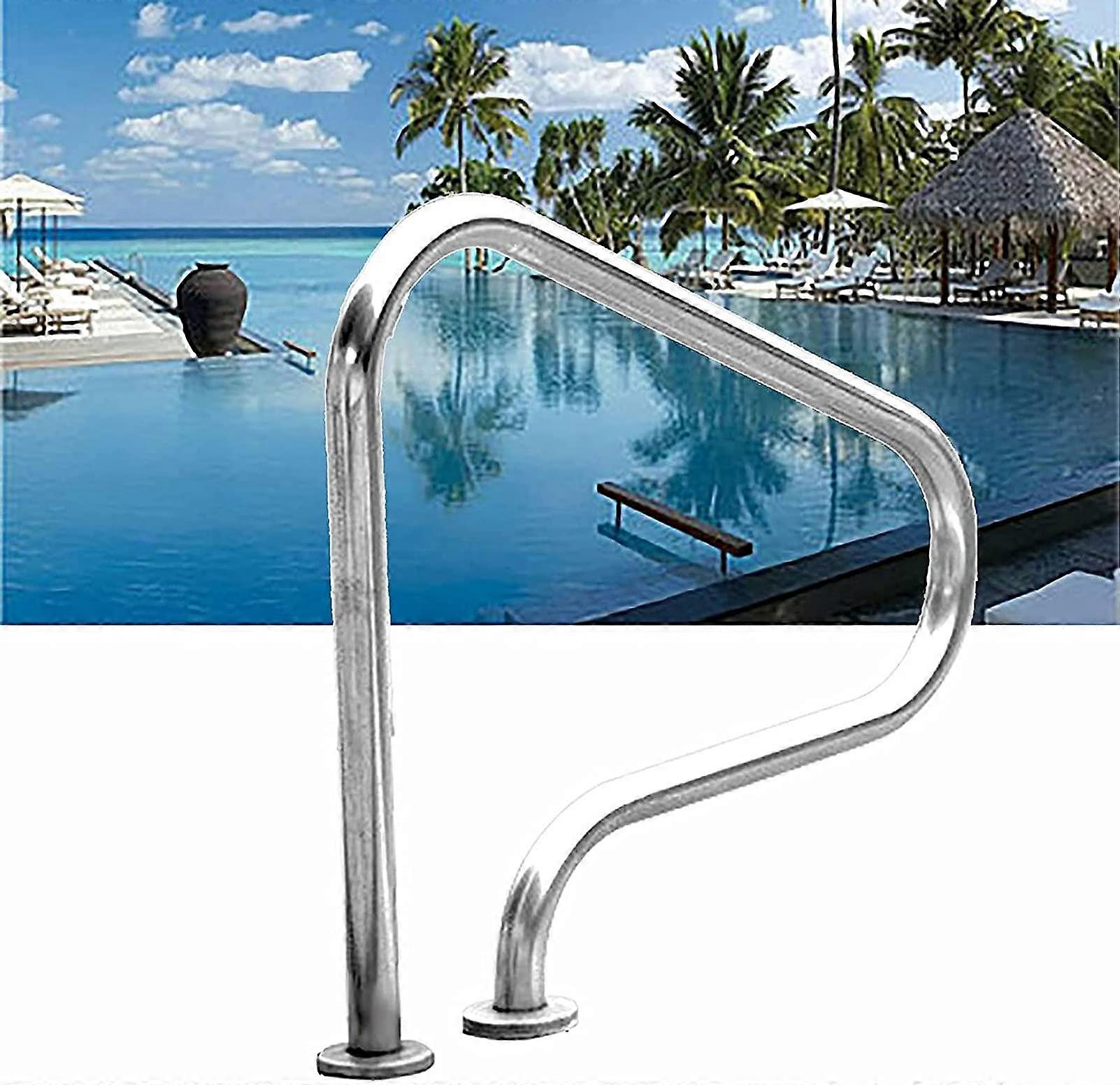 Stainless steel 304 pool handrails, 200 kg load capacity, easy installation Ref: 4305