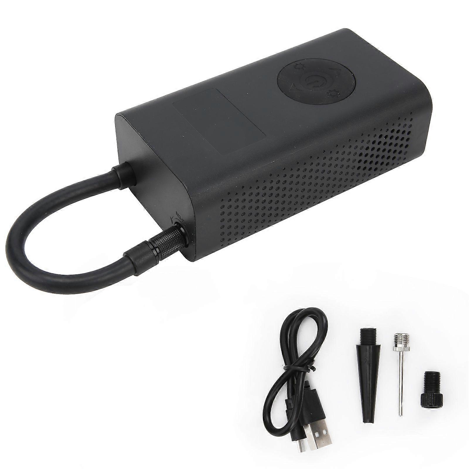 Tire Inflator Portable Mini LED Smart Digital Tire Pressure Sensor Electric Air PumpYMQX)