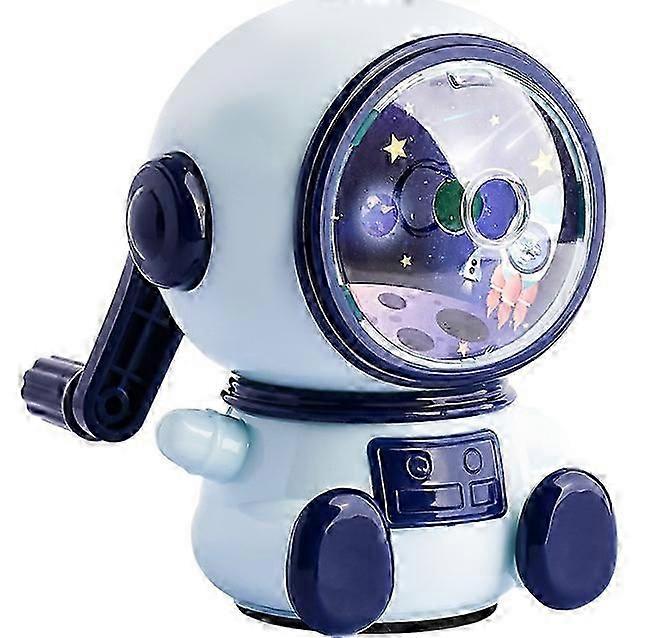 Astronaut Pencil Sharpener Automatic Pencil Sharpener ([three gears adjustable] astronaut / dark blue / 1 pack)  hk