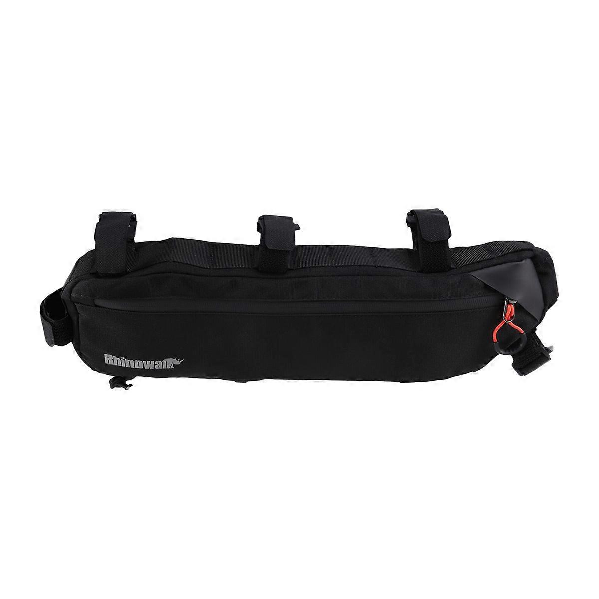 Rhinowalk Bike Frame Bag 2.7L Bicycle Under Tube Bag Shockproof Road Gravel Bike Triangle Storage B