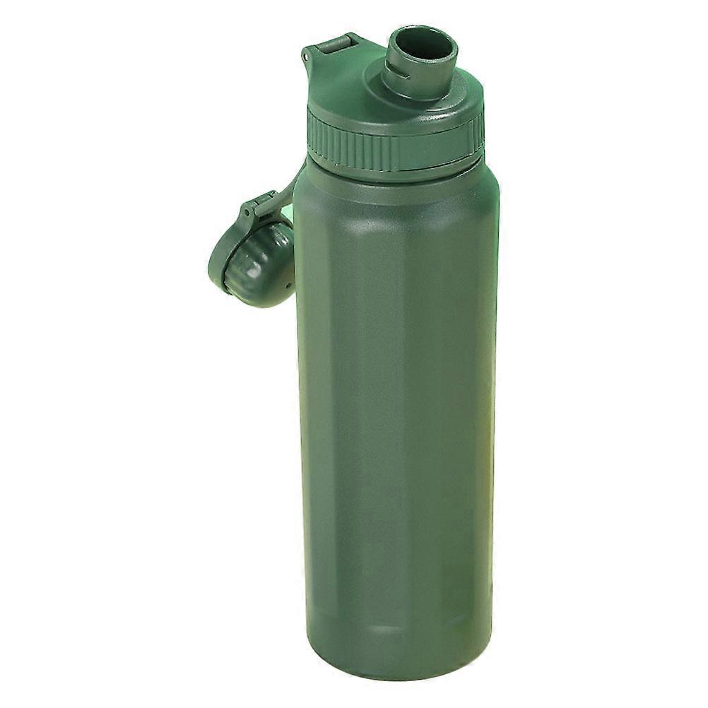 Stainless Water Bottle For Fitness Large Capacity Safe Material No Harmful Chemicals Travel Exercise Running 1Pack