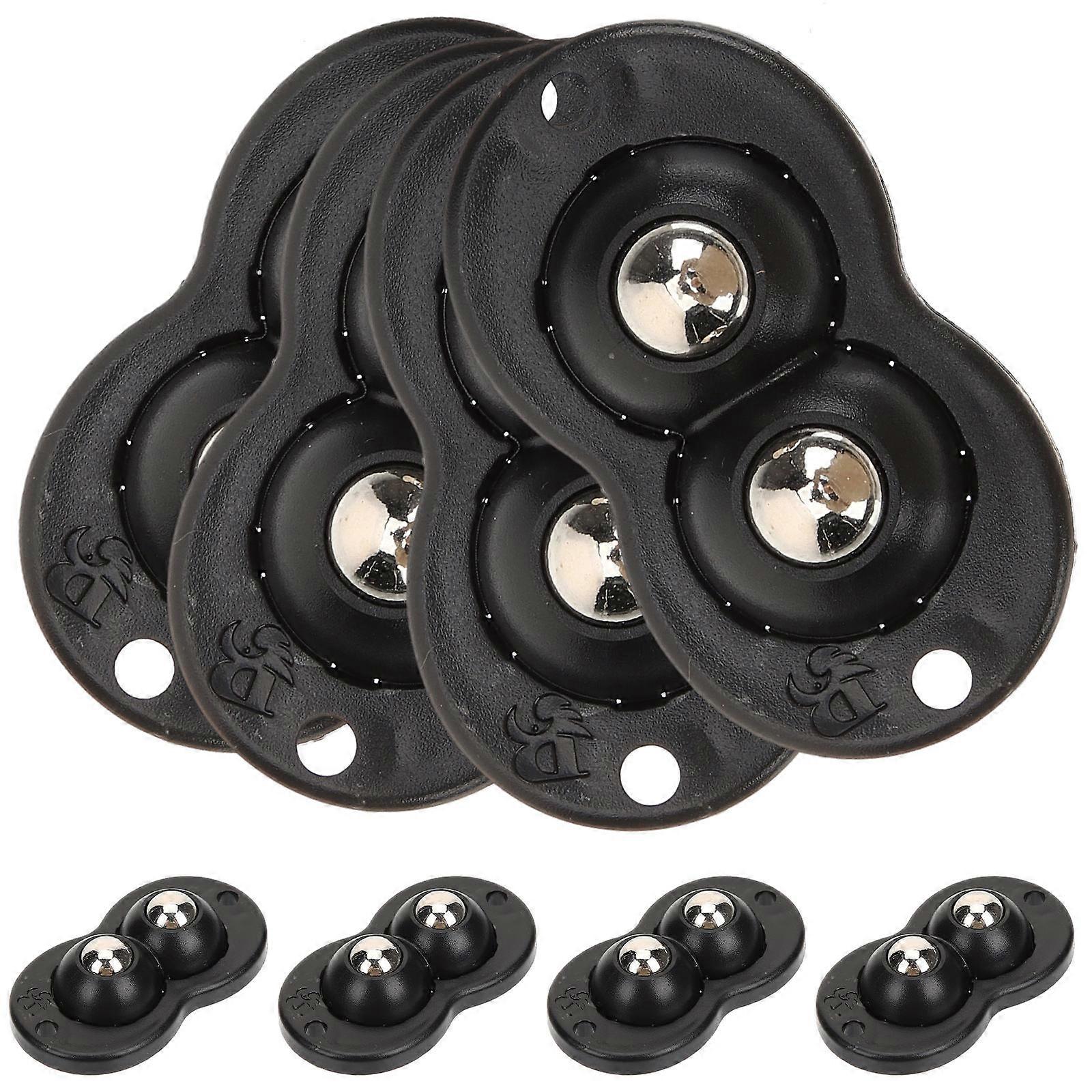 Great! Here's a concise and appealing product description for the **8pcs Self Adhesive Mini Caster Wheels Swivel Rollers**:
### **8pcs Self