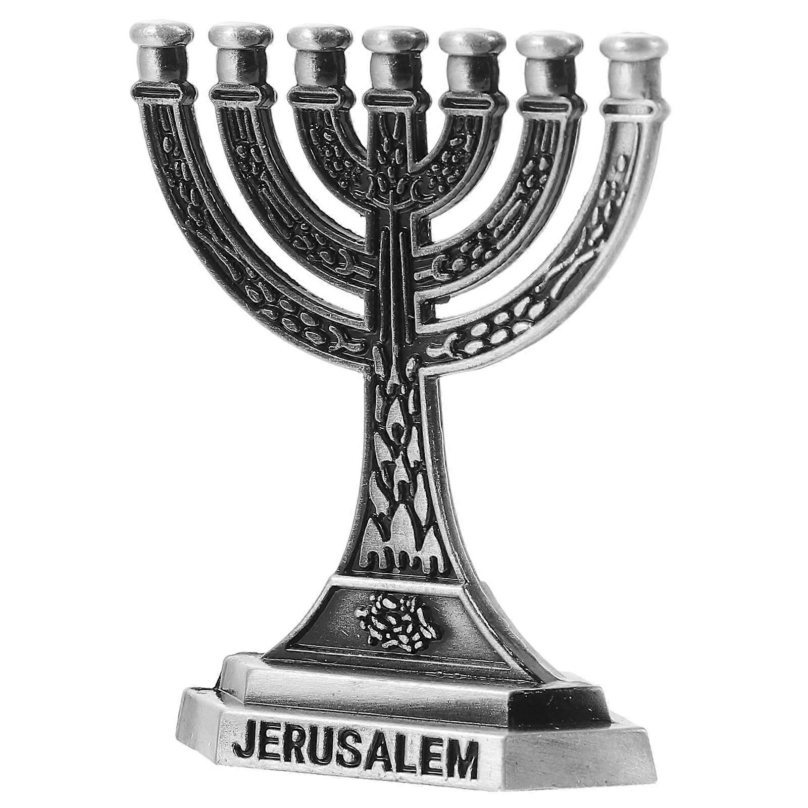 Desktop Candlestick Ornaments Nordic Retro Candlestick Holders Religious Art Handmade Craftsmanship Branches Design 1Set