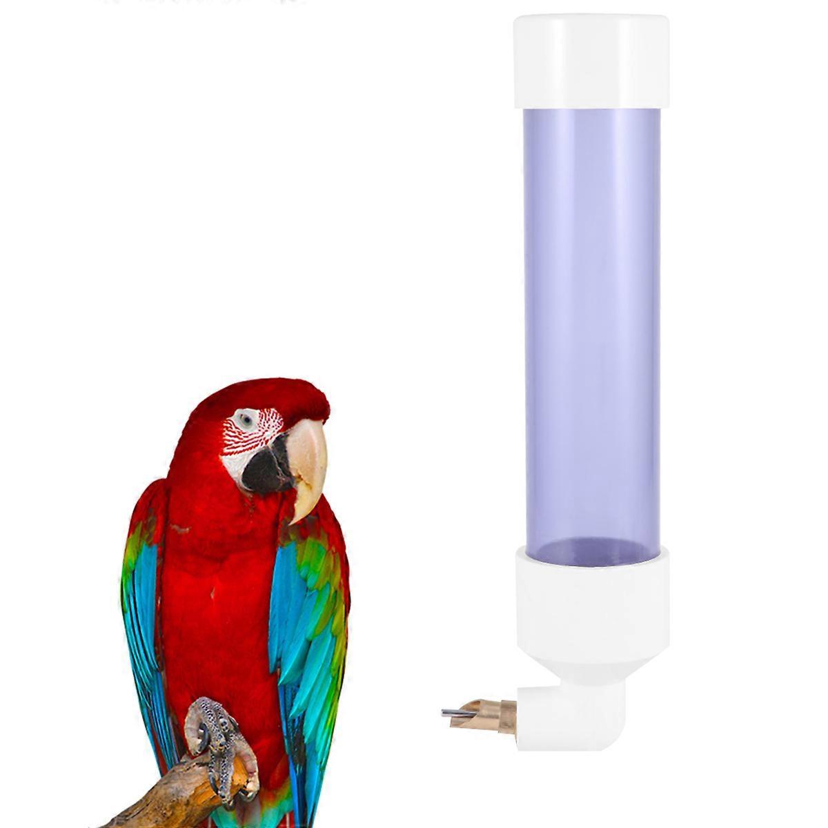 Automatic Pet Drinking Blue Bottle with Easy Disassembly Cleaning for Birds