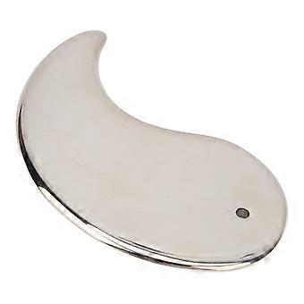 Stainless Steel Gua Sha Facial Tool Heat Conduction Polished Design Massage Scraper for Back Leg Arm Neck