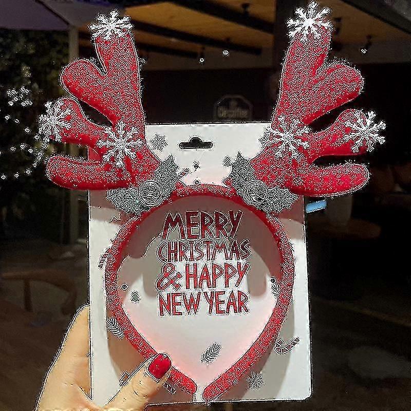 クリスマスデコレーションアントラーズヘッドバンドボウタイヘッドバンドレディース&チルドレンスヘアピンアクセサリー