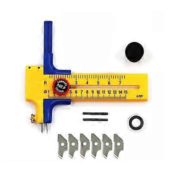 Circle Cutter Compass, Paper Circular Cutter,Circular Cutter High Precision Circular Drawing Tool, Cutting Compass 10-15 cm
