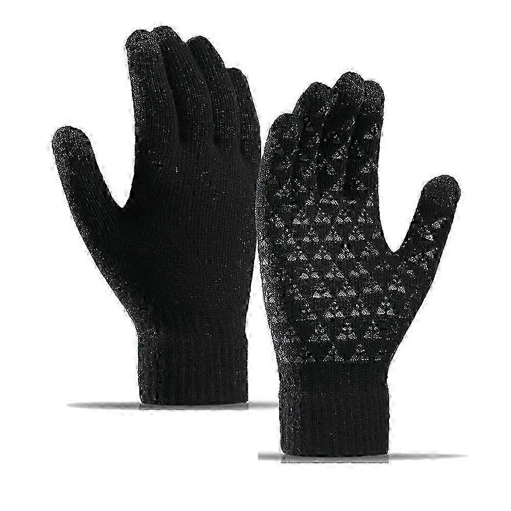 Touch screen protector warm woolen gloves