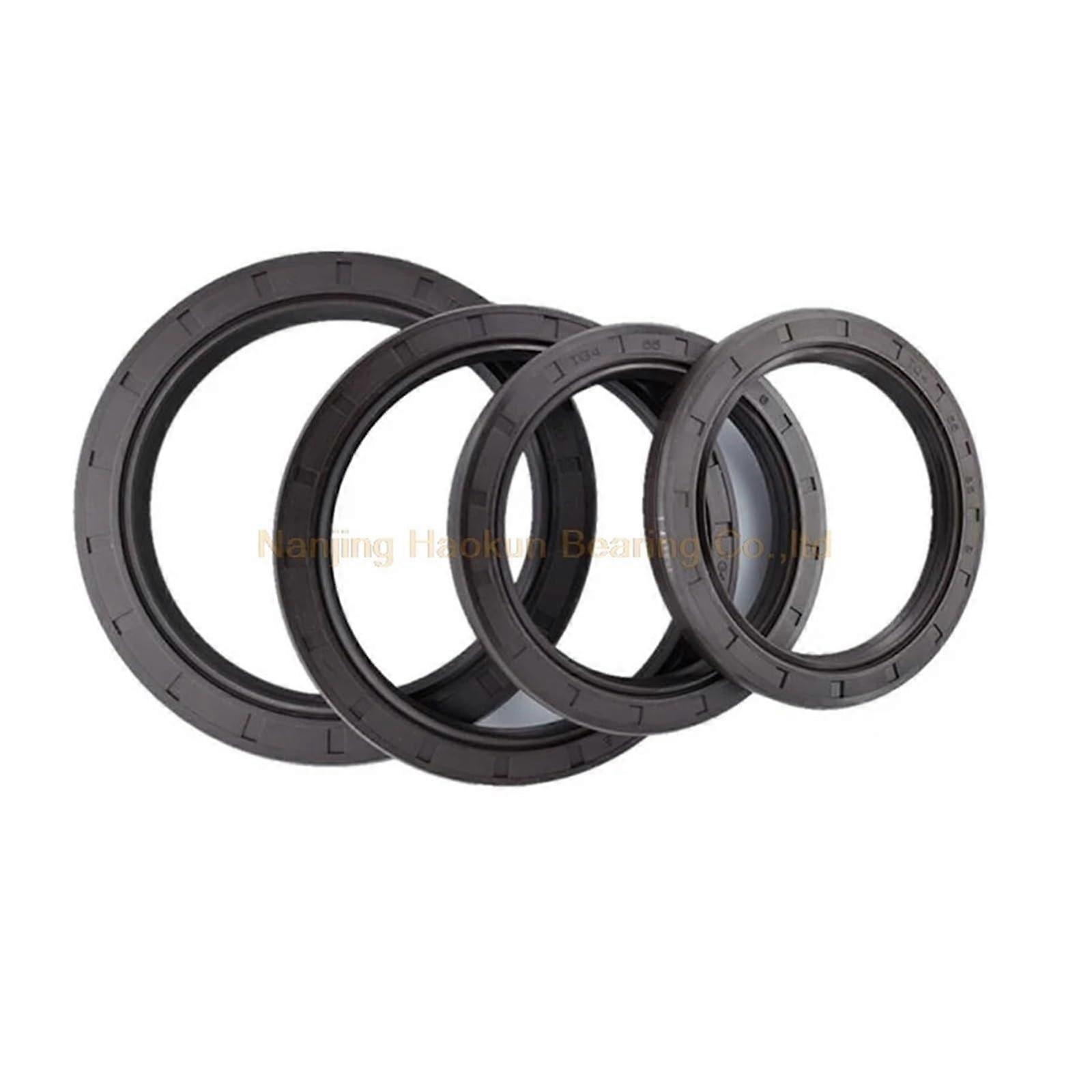 2 pieces/wave oil seal TC130 * 170 * 15 rubber coated double lip with spring/sealing part