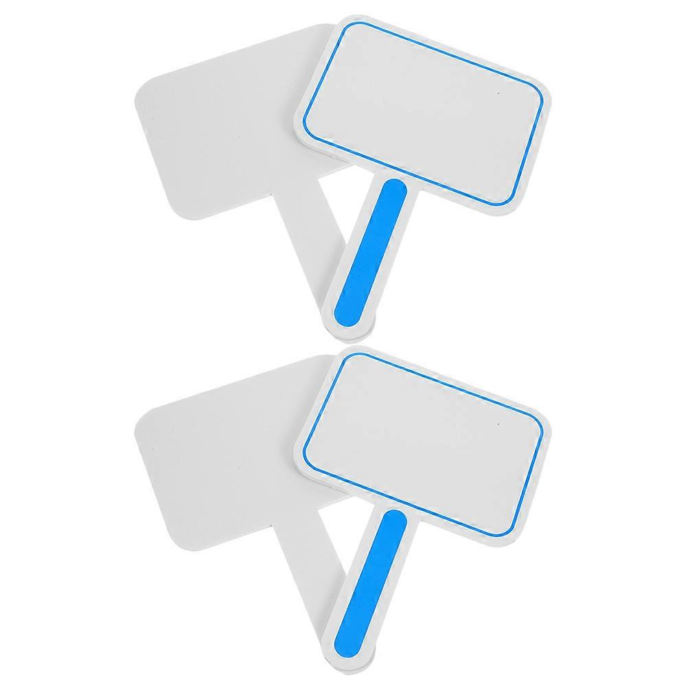 Dry Erase Paddles with Handle for Classroom Rules Paddle Set Portable and Compact 4pcs