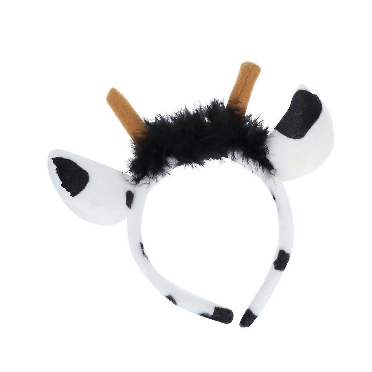MultiColor Plush Party Hair Hoop for Cosplay and Performance Decoration with Detail and Firm Fit