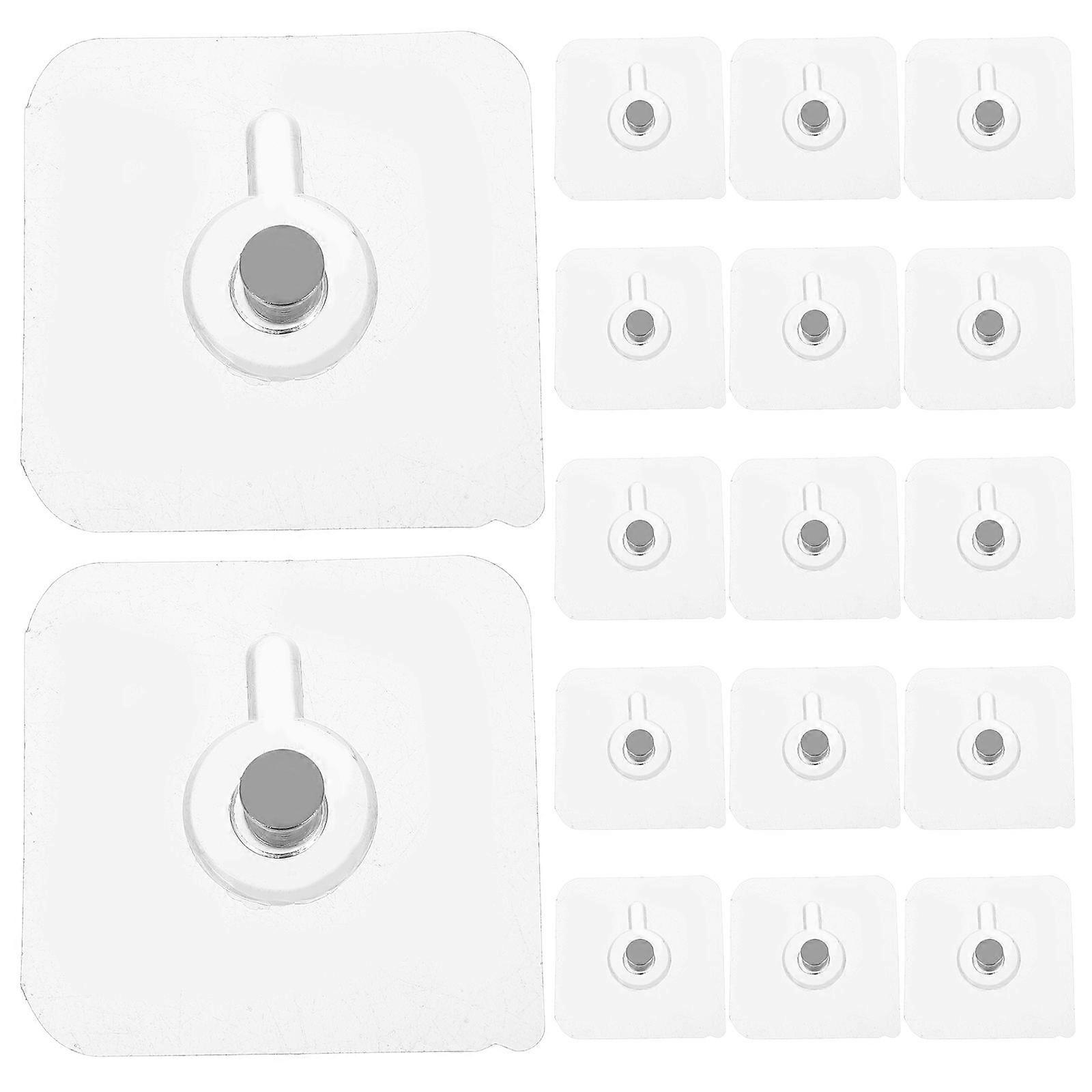 Wall Clock Hooks Adhesive Items Hooks Strong Load Capacity Up To 13 Lbs Ideal For Homeowners Rental 30Pack