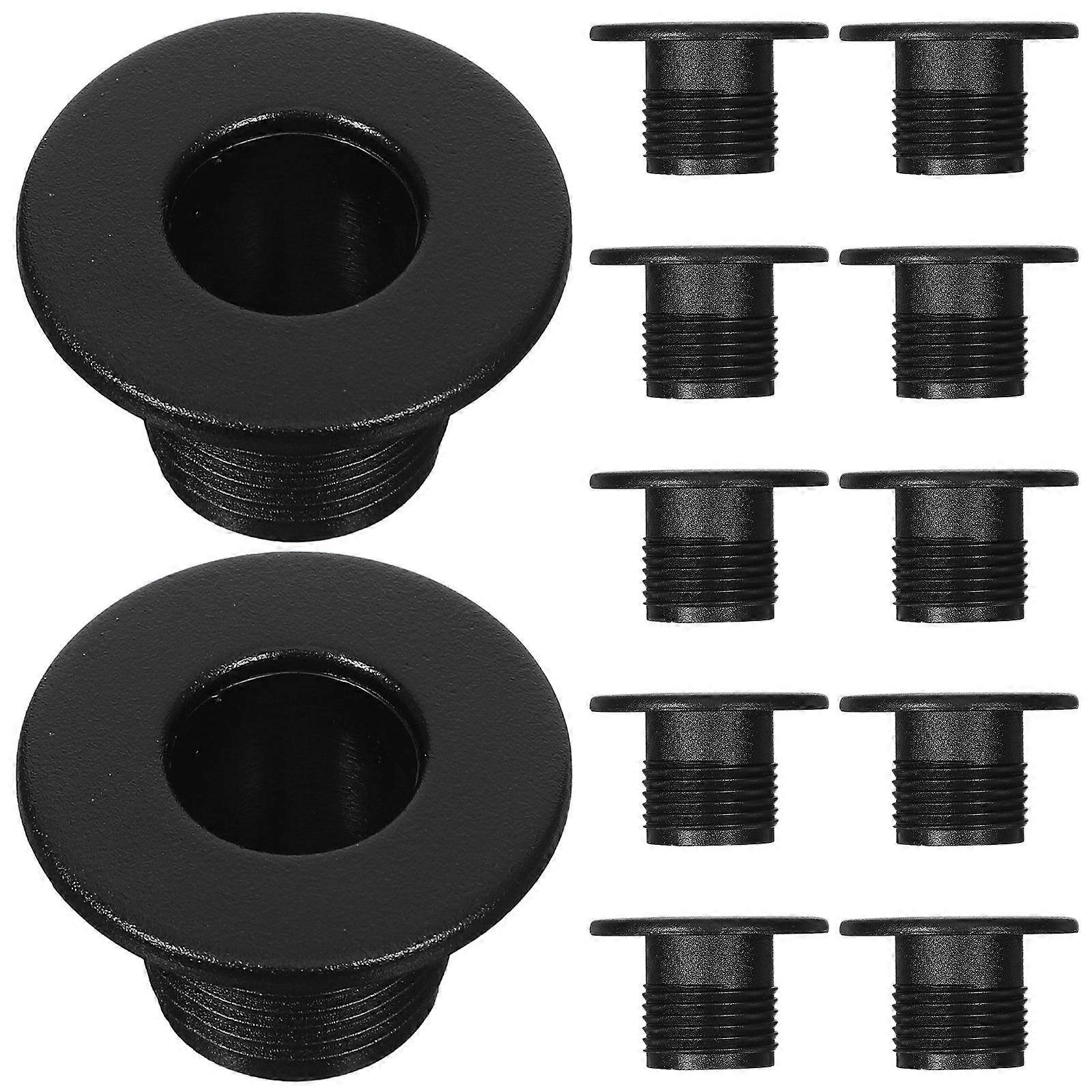 Foosball Table Bearings Replacement Parts For Efficient Operation Black 3.00X3.00X1.50cm 6 Pairs