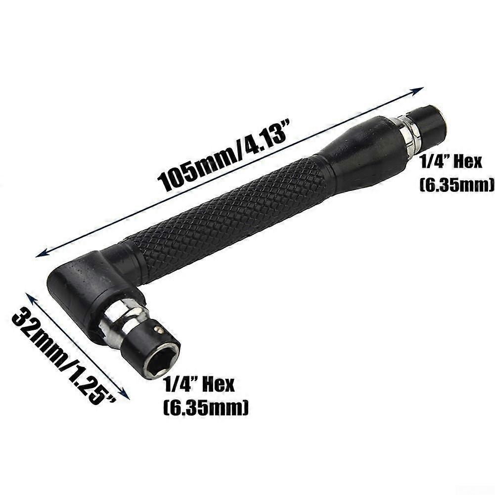 L Shaped Hexagon Screwdriver Bit Set with 6 35mm Double End Handle Wrench