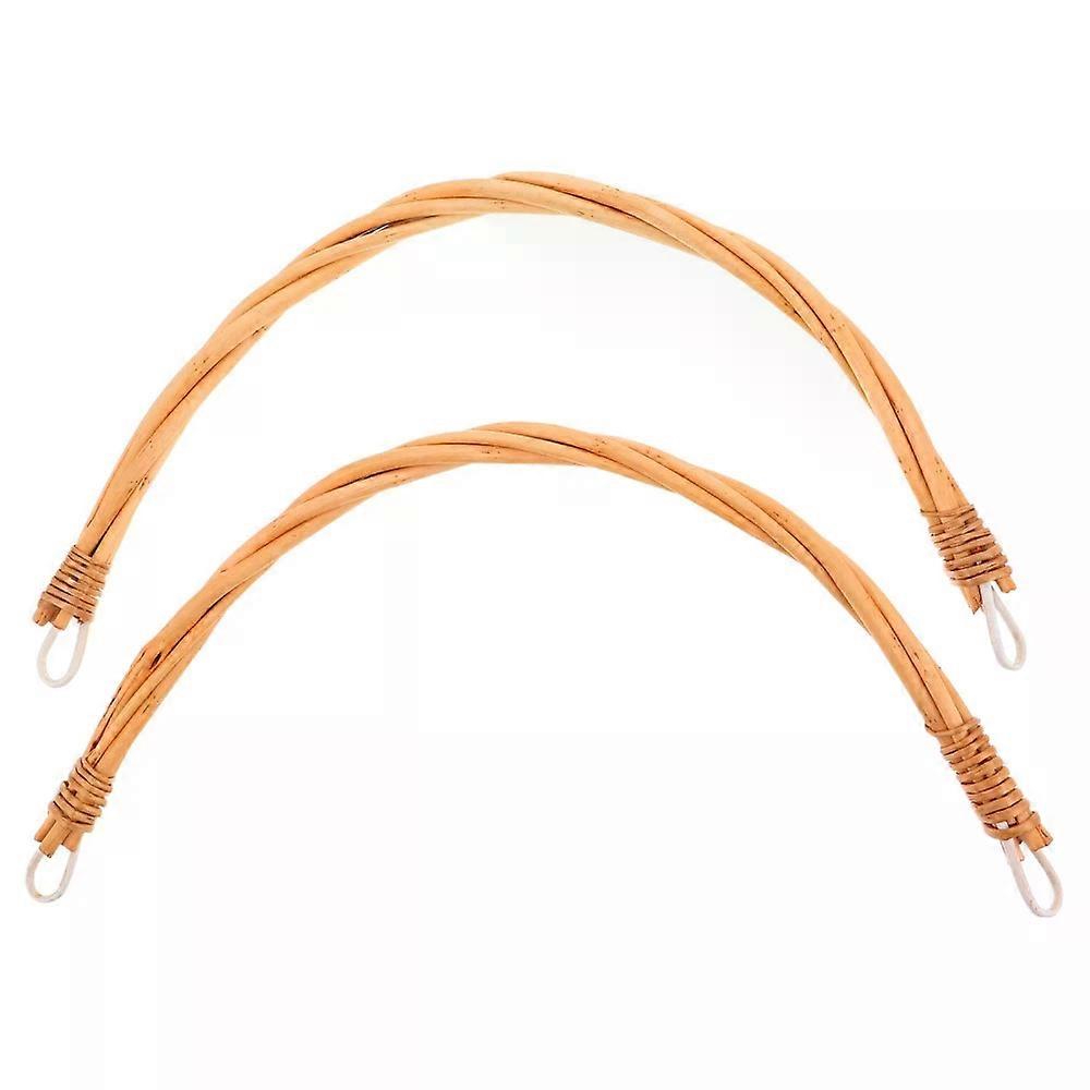 2pcs Picnic Basket Handles, Replacement Handle Accessories, Quick Installation for Picnic Baskets