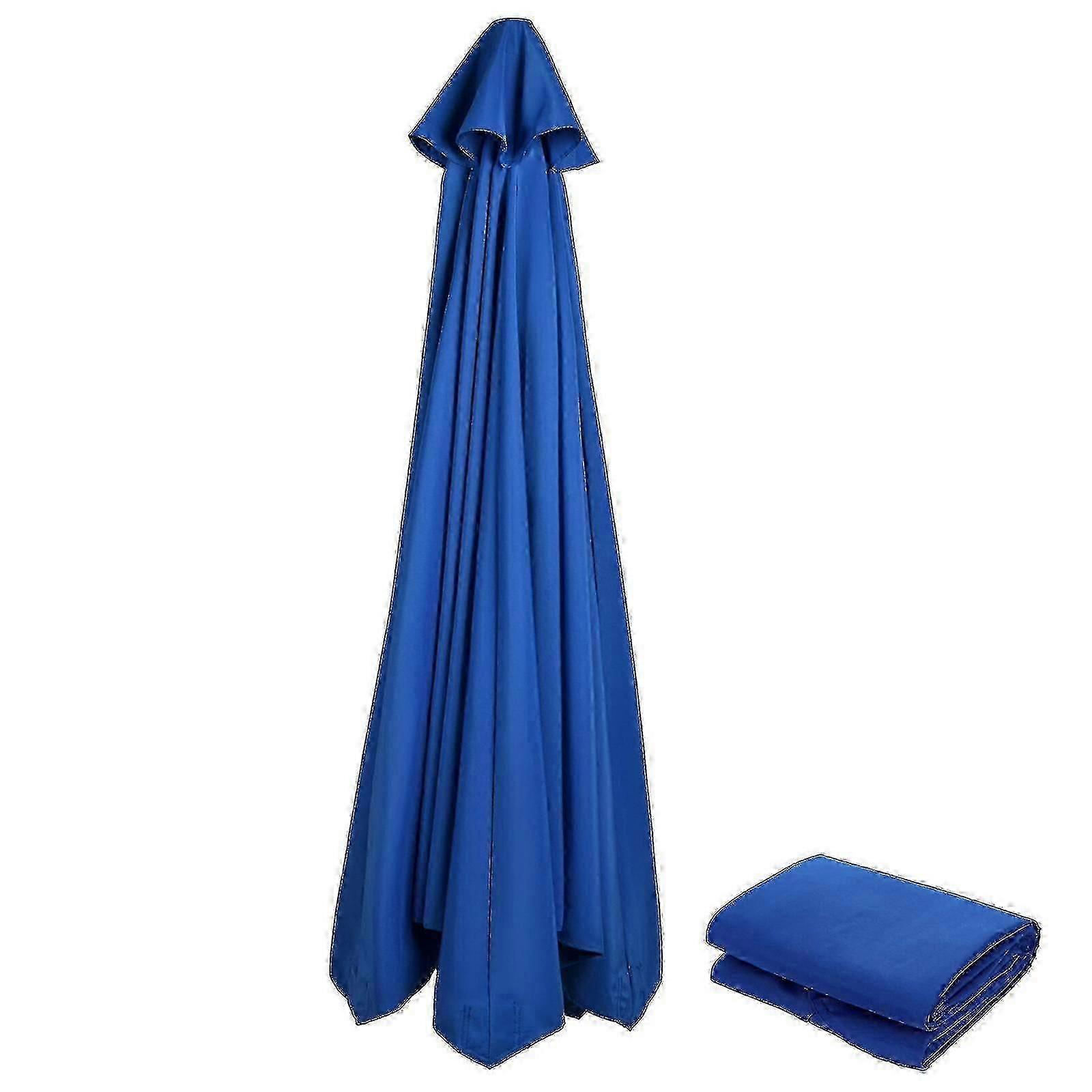 パラソル交換布屋外傘カバー防水サンシェードキャノピー9.8ft 8 / 6リブ