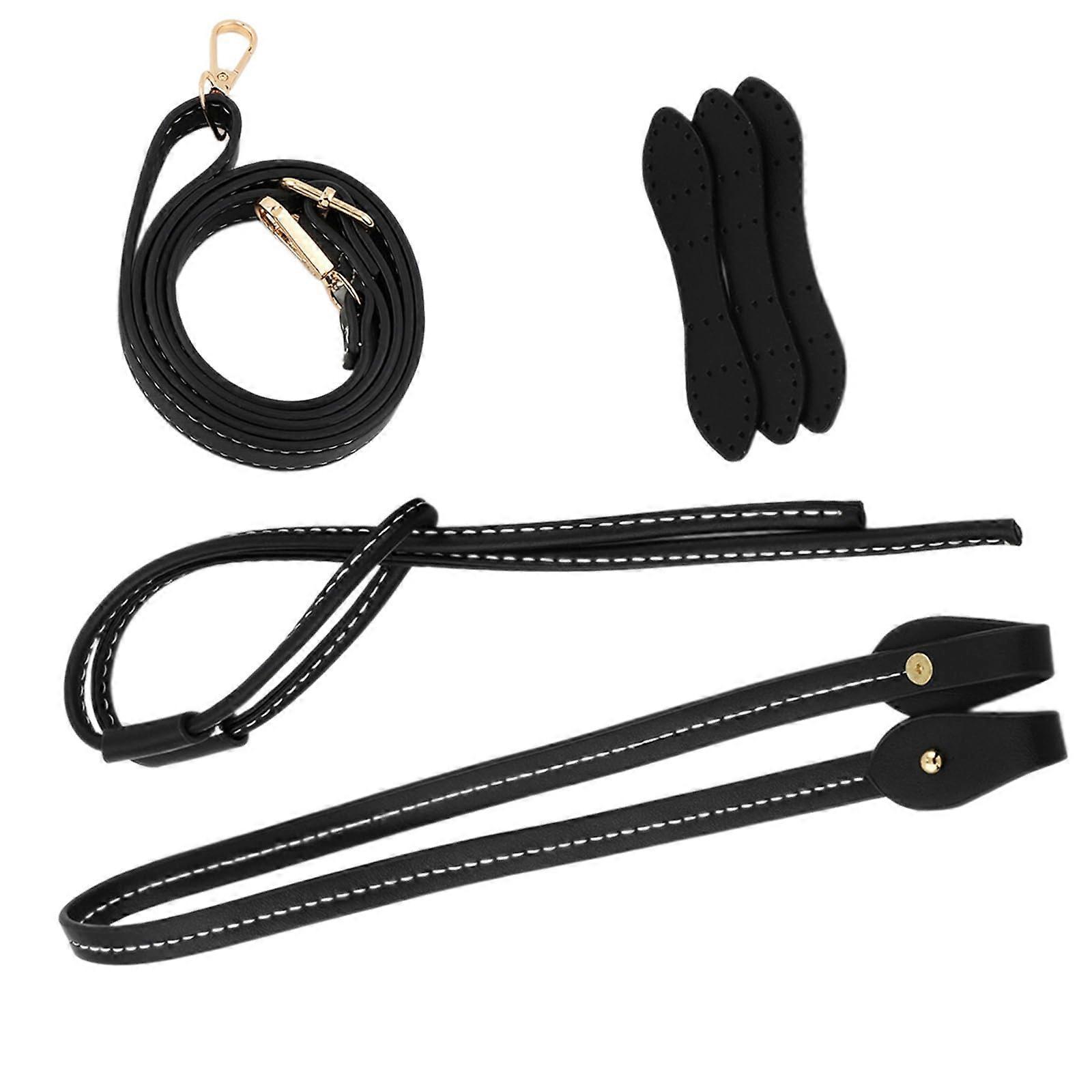 Handbag craftsmanship, essential, adjustable drawstring, shoulder strap, black.