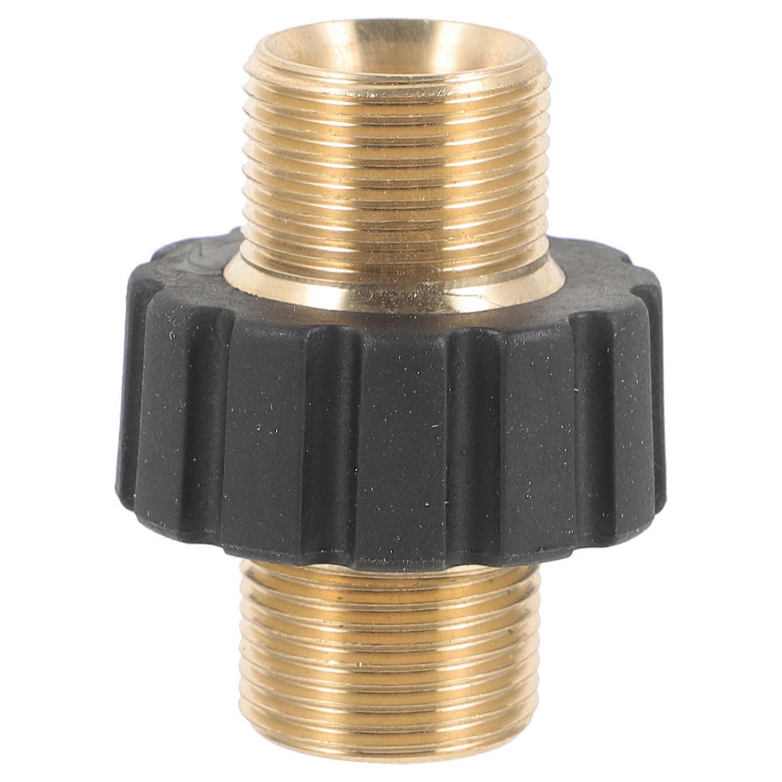 高圧洗車水鉄砲コネクタアダプターホースノズルガーデンスプレーウォッシャー銅