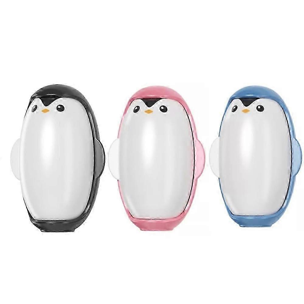 1/3pack Penguin Shape Reusable Lint Roller, On The Go Lint Roller Ball