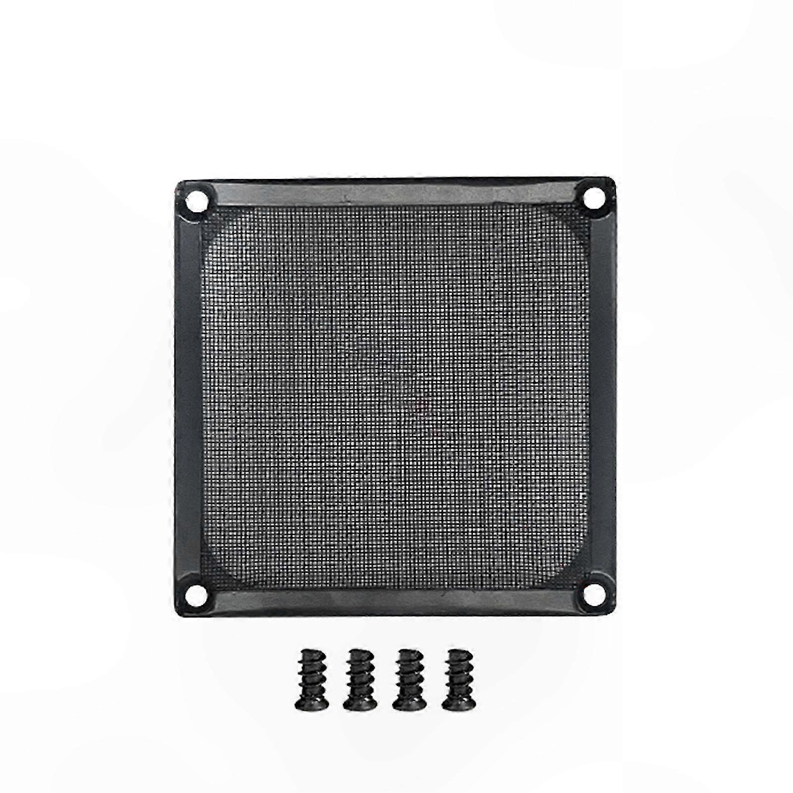 Aluminium Filter Grill Dust Filter Fan Cover Dust Cover Computer PC Fan Filter Dust Filter Mesh Fan Grill Filter silver