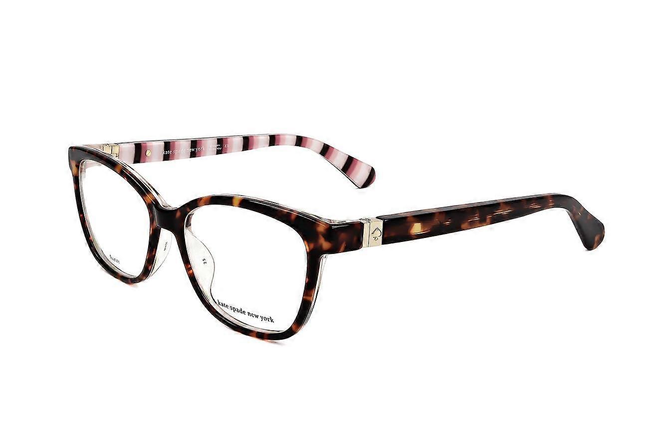 Eyewear Frames Kate Spade EMILYN 086 DARK HAVANA 52/16/140 WOMAN