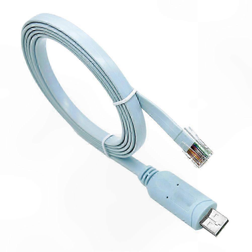 6ft USB to RJ45 Console Cable for Windows and Linux Systems
