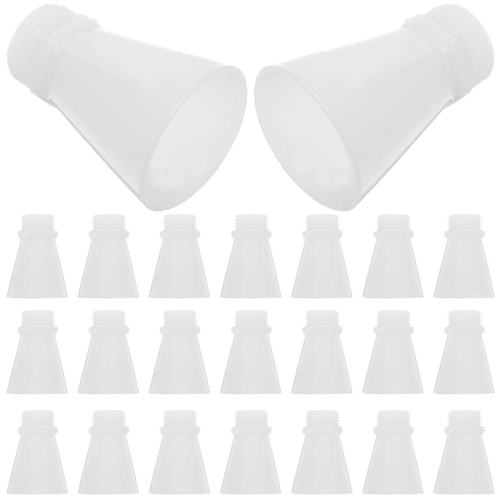 Fire Extinguisher Nozzle Replacement Parts for Home Use Made of Durable Transparent Plastic 50pcs