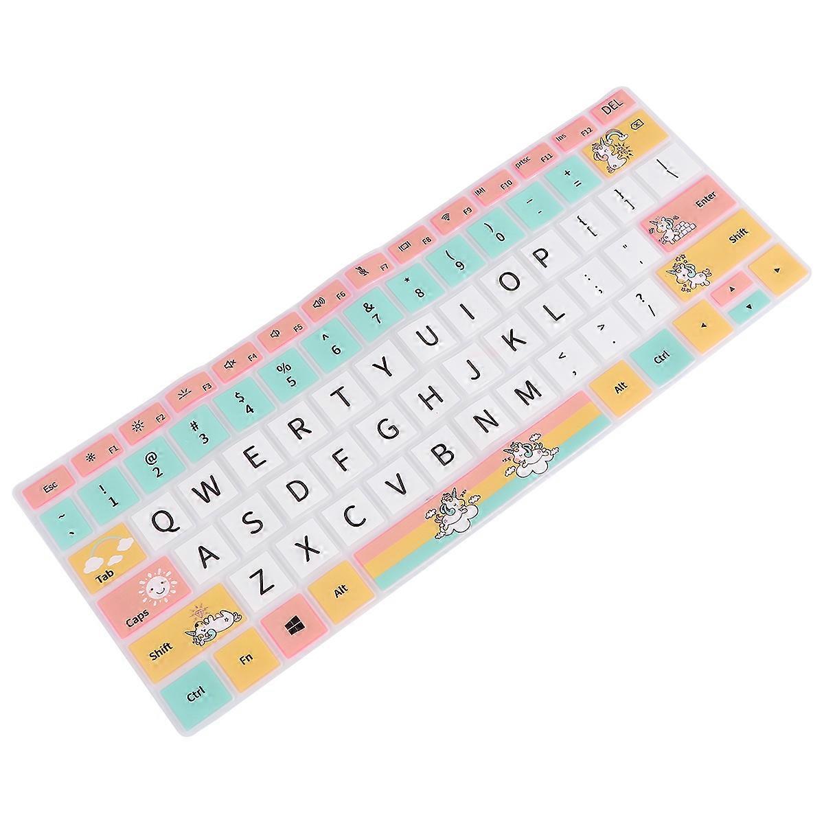 غطاء فيلم لوحة مفاتيح الكمبيوتر المحمول ، يحمي من الحطام ، رفيق رائع للكمبيوتر المحمول