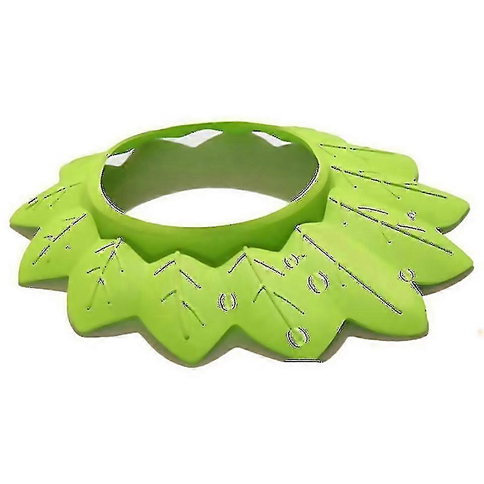 Baby Shampoo Shower Bathing Protective Soft Bath Cap Leaf Shaped Adjustable Sun Visor Hat For Toddle