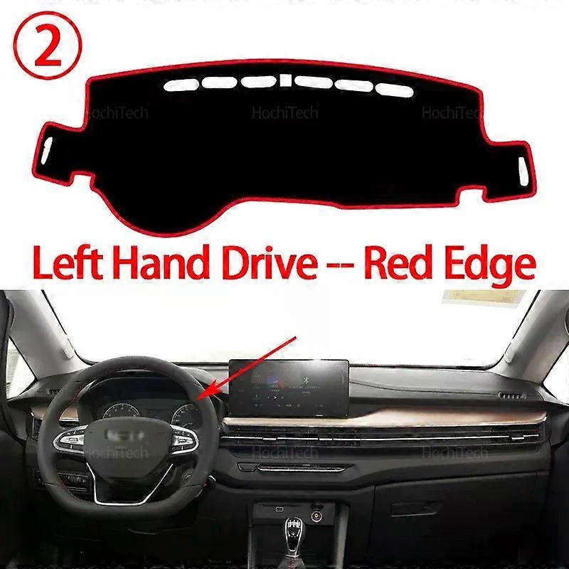 Anti-Slip Dashboard Cover Protective Pad Car Accessories Sunshade Carpet for Geely Yuanjing X3 GX3 Pro BAC Maple 2022-2024
