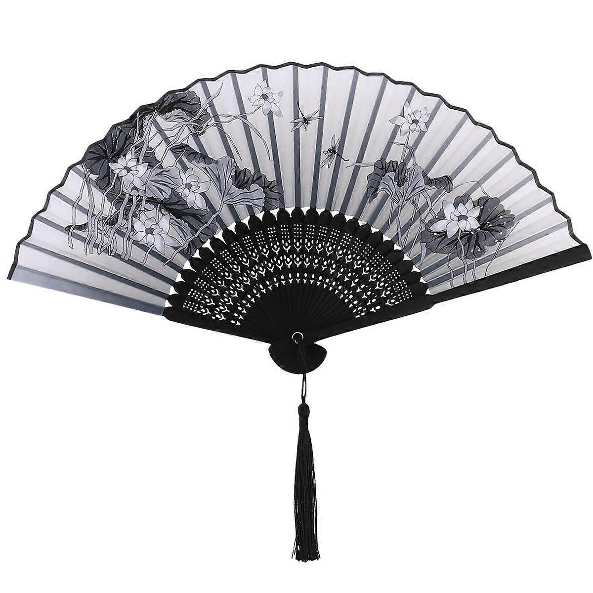 Colorful Foldable Fan For Special Occasions Such As Weddings And Birthdays Crafted In Japanese Style 1Set